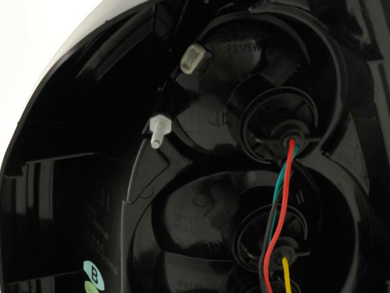 Rückleuchten Set Opel Zafira Typ T98 99-04 schwarz Rückleuchten Set Opel Zafira Typ T98 99-04 schwarz